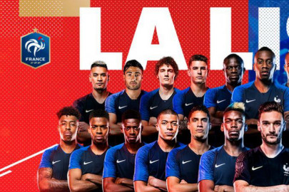 Liste des 23 de l'Equipe de France